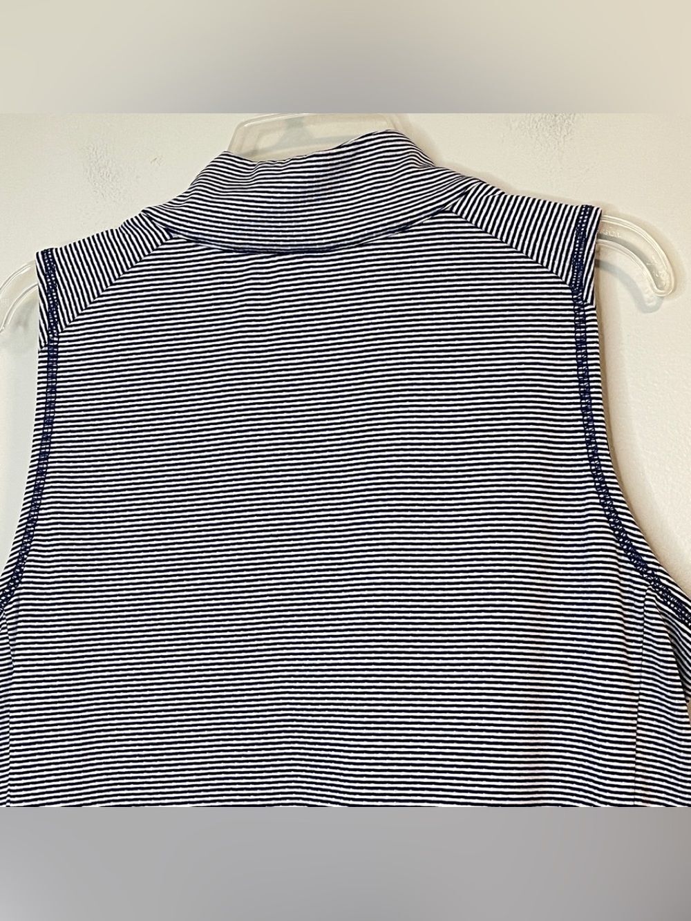 Tommy Bahama Islandzone Navy and White Mini Polo Dress with Zip - Picture 5 of 8